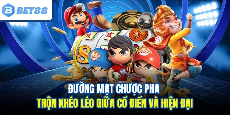 Đường mạt chược pha trộn khéo léo giữa cổ điển và hiện đại
